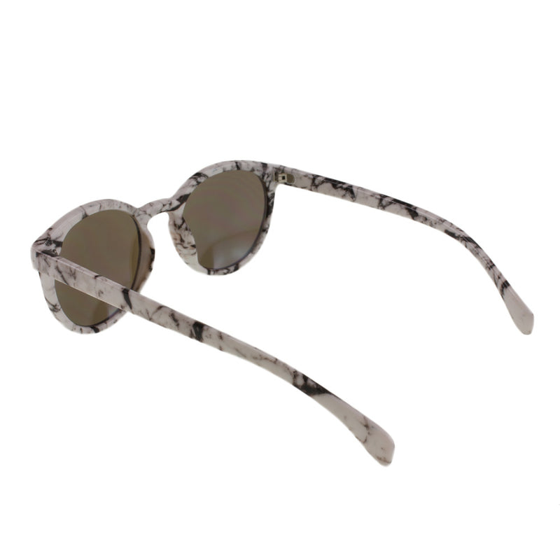 MQ Leah Sunglasses in Marble / Pink