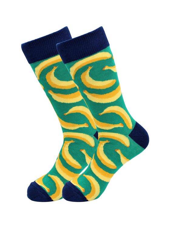 Sick Socks – Bananas – Favorite Foods Casual Dress Socks