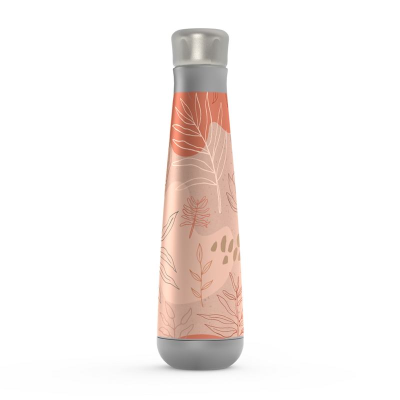 Pink Abstract Desert Water Bottle