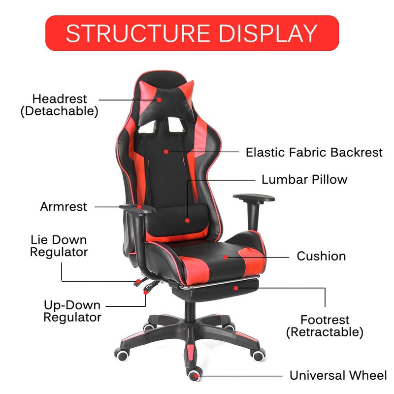 Ninja Dragon Vegan Leather Computer Gaming Chair