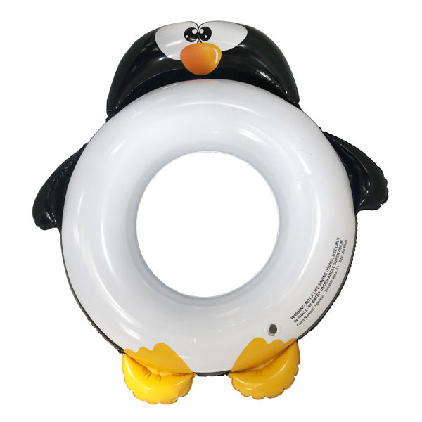 Inflatable Pool Tube for Kids 3 Packs Penguin Swim Ring Pool Floats