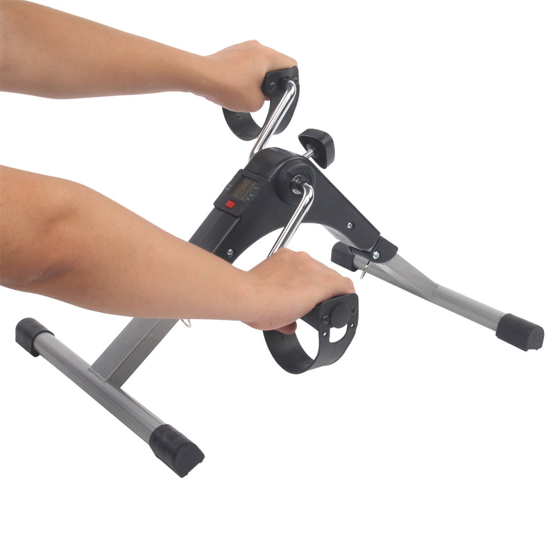 Hands and Feet Trainer Mini Pedal Exerciser Bike For Home