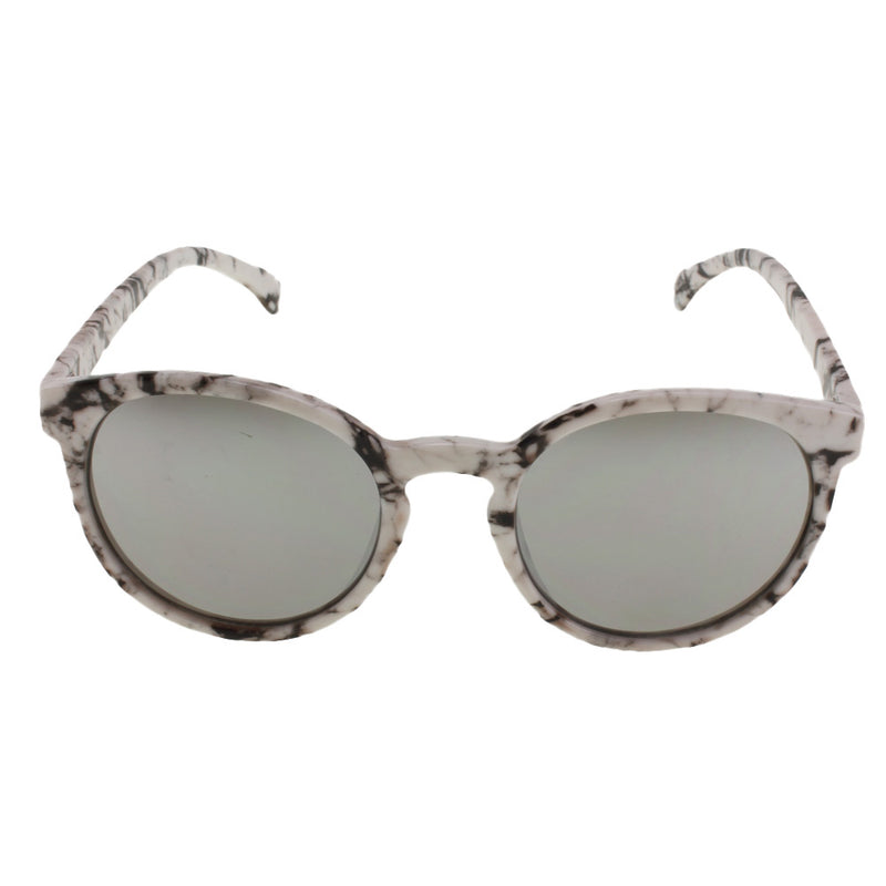 MQ Leah Sunglasses in Marble / Silver