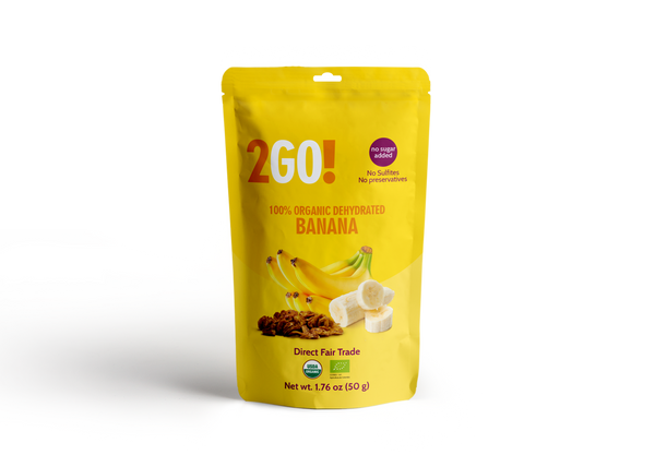 2GO! ® Organic Dried Bananas