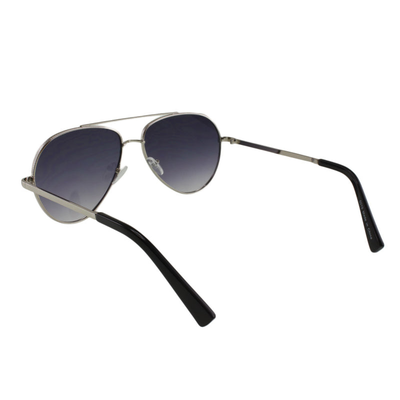 MQ Jaxon Sunglasses in Silver / Smoke