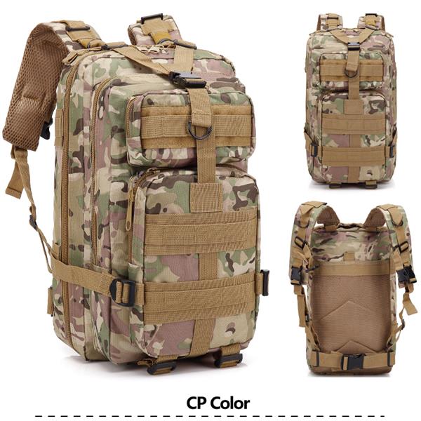 Backpack Outdoor Shoulder Bag 30L Camouflage