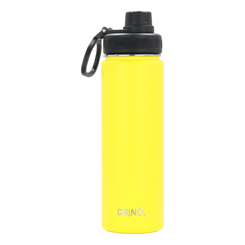 DRINCO® 22oz Stainless Steel Sport Water Bottle - Illuminating Yellow
