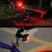 Meilan X5 Bicycle Tail Light Wireless Remote Control Turn Signals