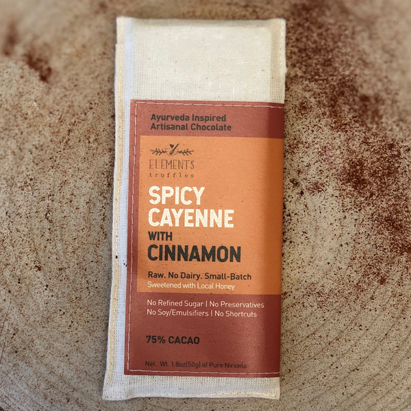 Spicy Cayenne with Cinnamon Chocolate Bar  - Pack of 3