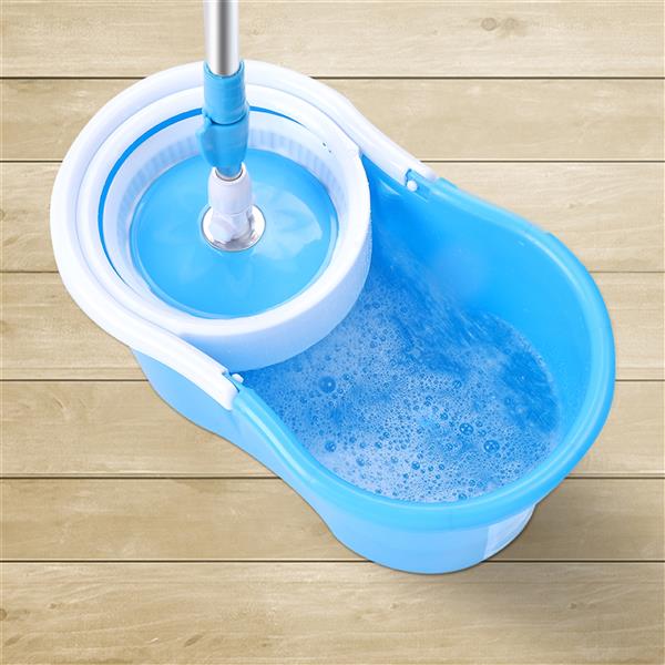 360° Spin Mop with Bucket & Dual Mop Heads