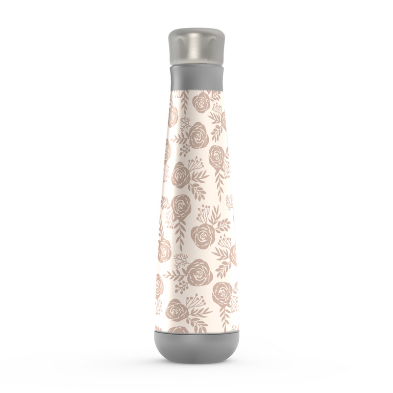 Pastel Floral Water Bottle