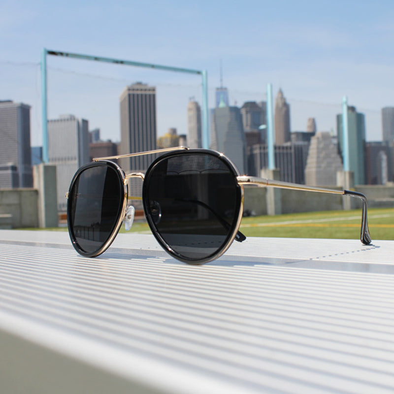 Jase New York Stark Sunglasses in Black