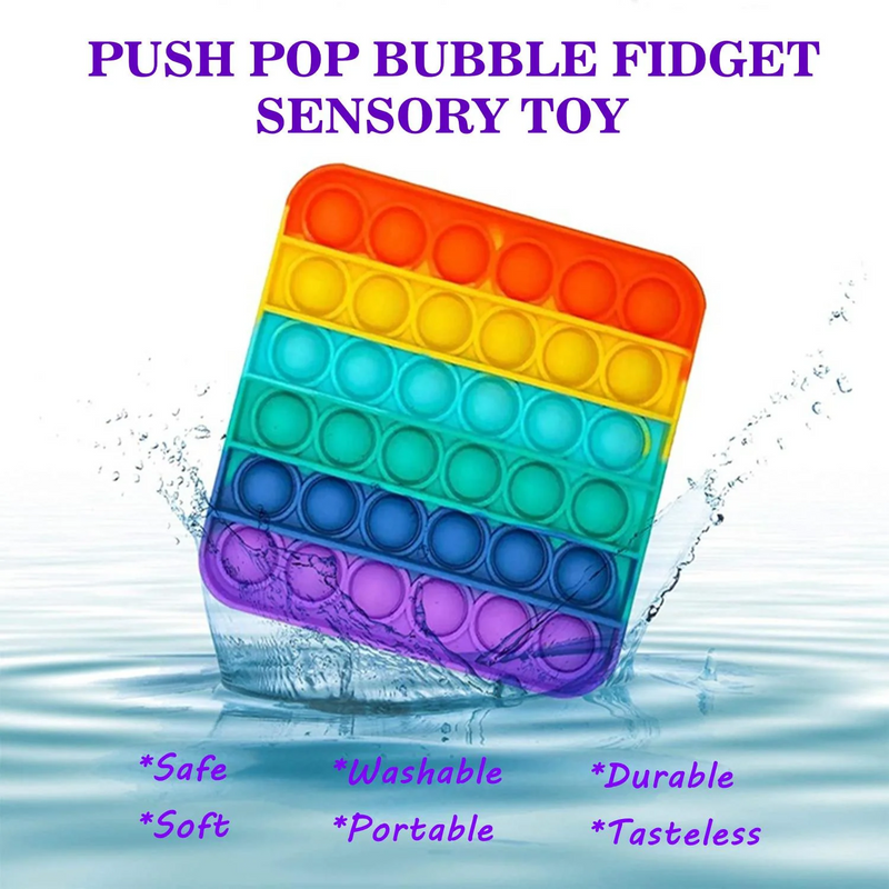 Bubble Toy 2 pieces Push Pop Bubble Sensory Toys