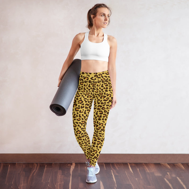 Leopard Print Fitness Set