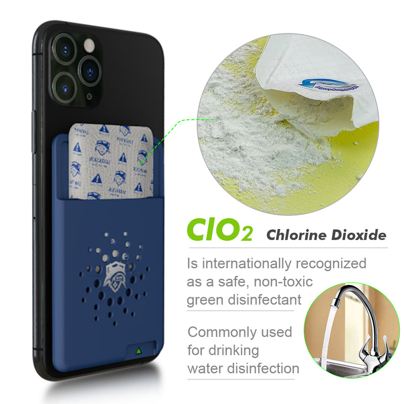 Portable Disinfection Card Anti-Virus Air Purification For Cell Phone