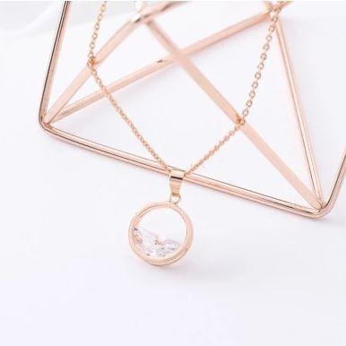 Dainty Crystal Necklace