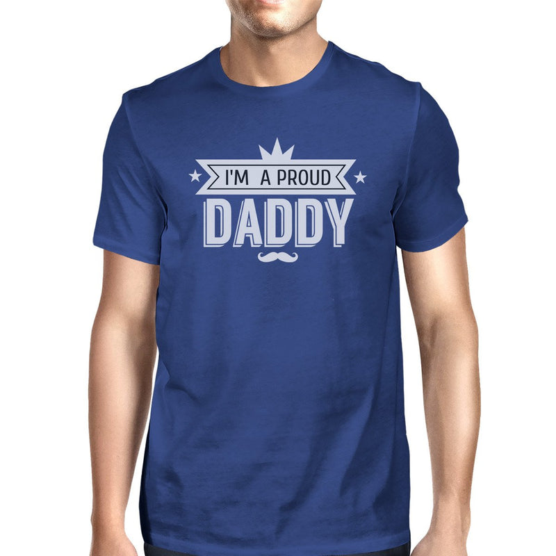 I'm A Proud Daddy Mens Vintage Design Tee Fathers