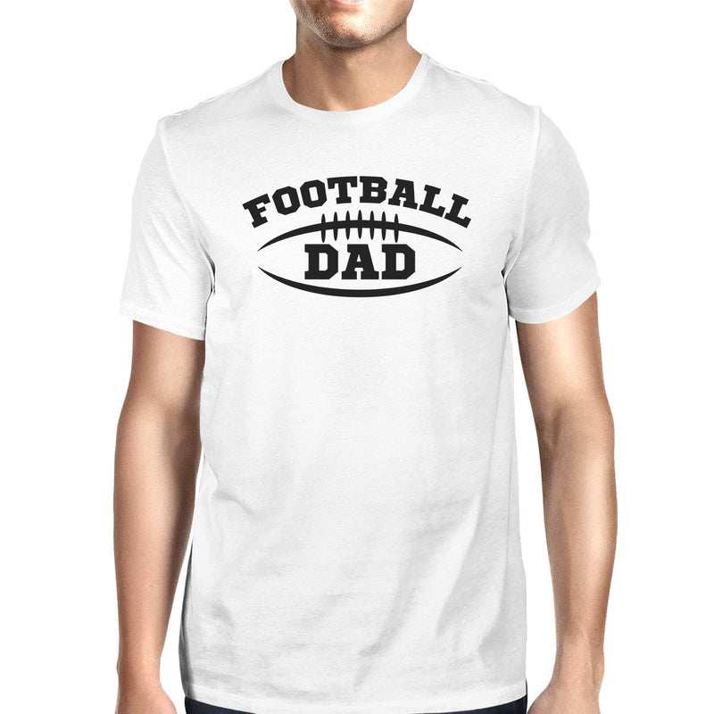 Football Dad Men's White Humorous Design T Shirt