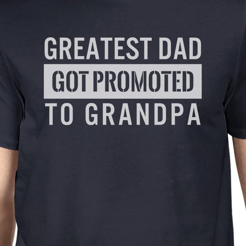 Got Promoted To Grandpa Men's Funny Graphic Shirt