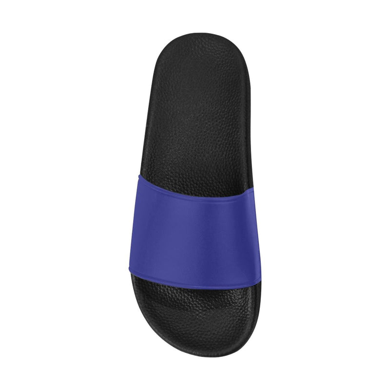 Flip-Flop Sandals, Violet Blue Womens Slides