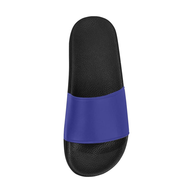 Flip-Flop Sandals, Violet Blue Womens Slides