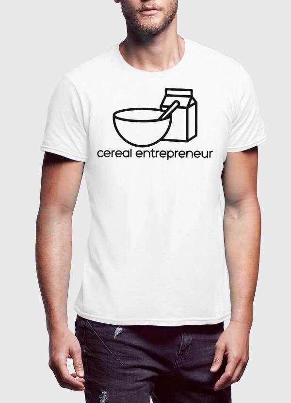 CEREAL ENTREPERNUR Printed T-shirt