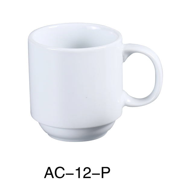 Yanco AC-12-P ABCO Prime Stackable Coffee/Tea Mug
