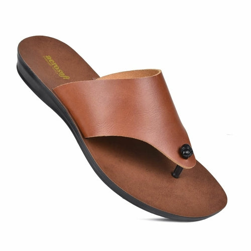 Aerosoft Lilac Comfortable Women’s Slide Sandals