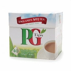 Pg Tips Pyramid Black Tea 40 Ct (6x4.4 Oz)