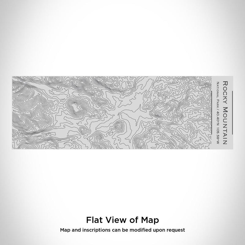 Rocky Mountain National Park - Colorado Map Insulated Cup