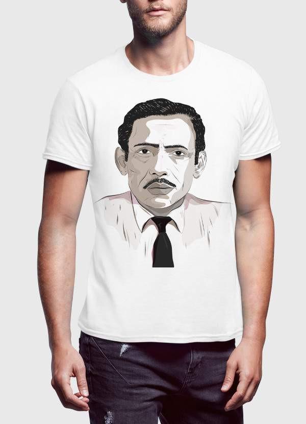 Nasir Kazmi Portrait T-Shirts