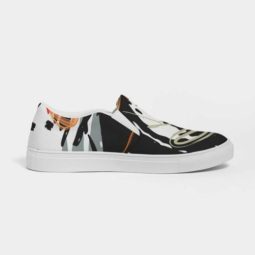 Uniquely You Womens Sneakers - Multicolor Circular Style Canvas Sports