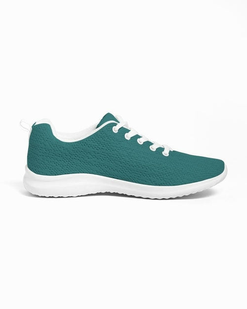 Uniquely You Womens Sneakers - Teal Green Canvas Sports Shoes /